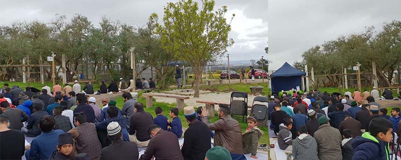 Dr Hussain Mohi-ud-Din Qadri led Eid prayers in Australia 