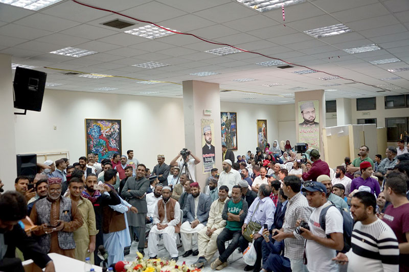 Dr Hassan Mohi-ud-Din Qadri addresses Mawlid-un-Nabi Conference