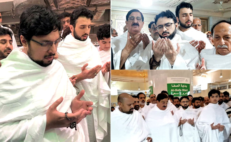 Dr Hussain Mohi ud Din Qadri performs Umrah