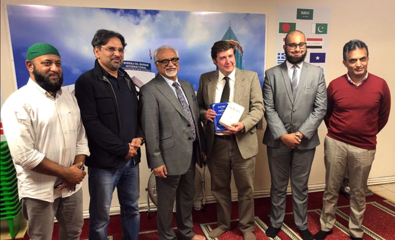 MP Andrew Lewer visits MQI Northampton UK