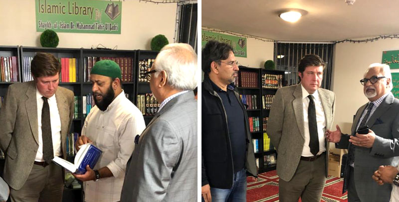 MP Andrew Lewer visits MQI Northampton UK