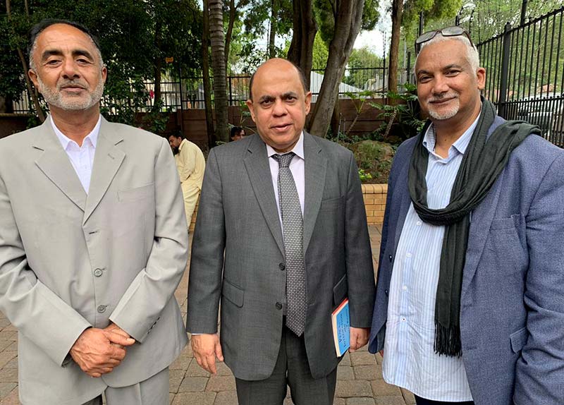 جنوبی افریقہ میں پاکستانی ہائی کمشینر سے ملاقات