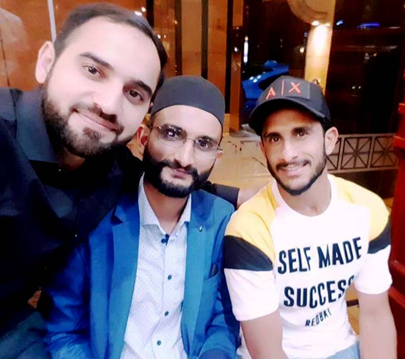 کرکٹر حسن علی سے ملاقات
