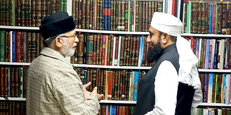 Maulana Tariq Jameel calls on Dr Tahir-ul-Qadri