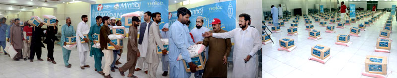 MWF distributes food ration among 300 families