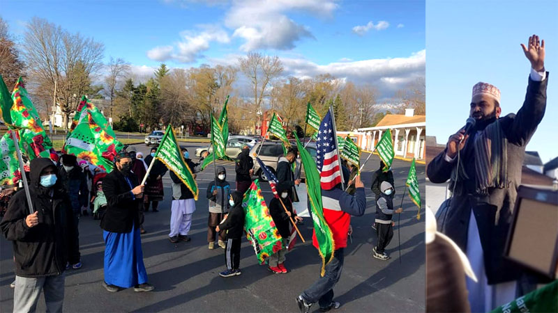 Annual procession marks Mawlid-un-Nabi in Connecticut USA