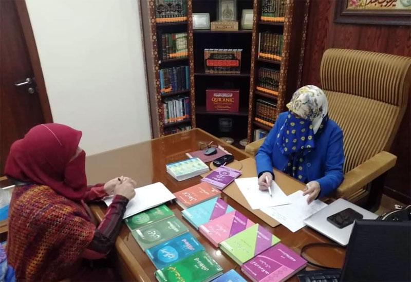 Farid-e-Millat Research Institute Women Department meeting with Dr Ghazala Hassan Qadri