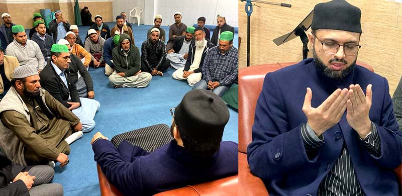 Dr Hassan Mohi-ud-Din Qadri delivers Friday sermon in Maella, Zaragoza