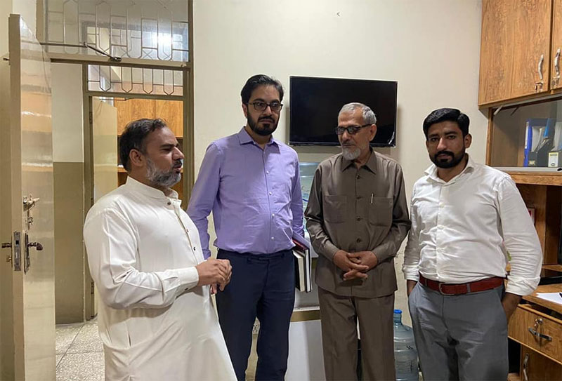 Shahid Mursaleen visits MQI Secretariat