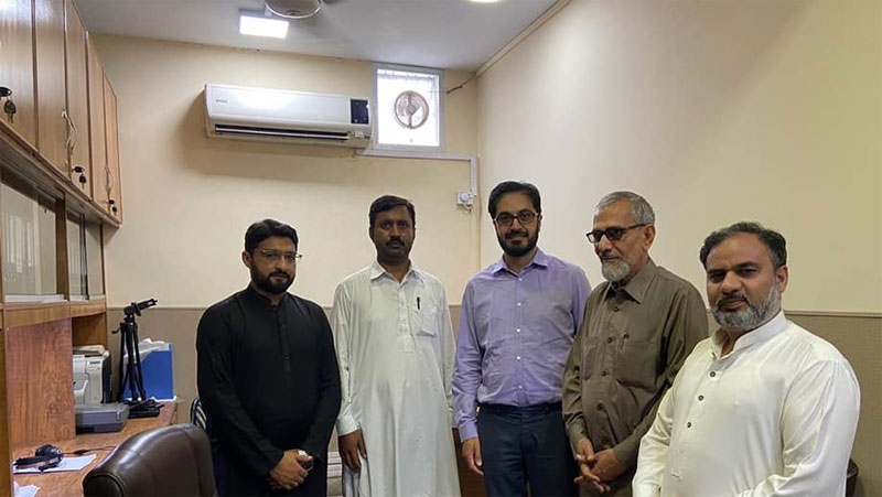Shahid Mursaleen visits MQI Secretariat