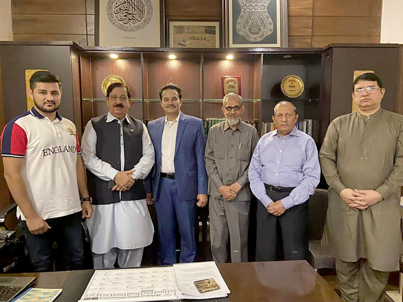 Senior MQI Canada leader Zahid Siraj visits central secretariat