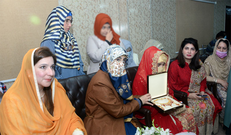 Rabia Khadim of Aghosh Orphan Care Home marriage ceremony