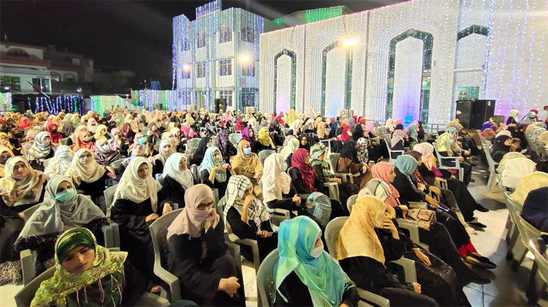 Annual Welcome Rabi-ul-Awal Mahfil commenced at central secretariat MQI