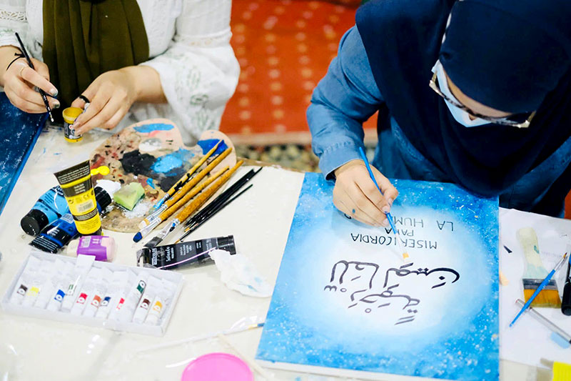 Minhaj Sisters arranges Islamic Calligraphy competition