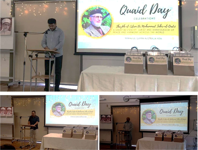 Quaid Day celebration held in Sydney Australia