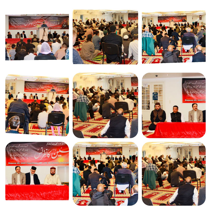 Shahadat Imam e Hussain Conference by MQI Denmark