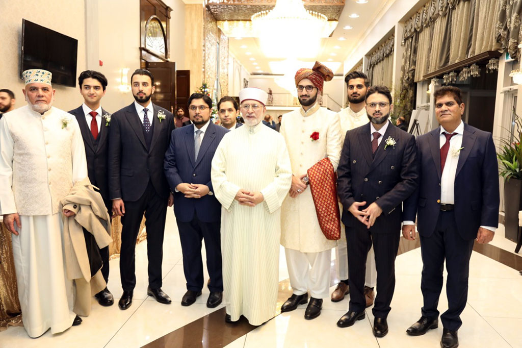 Marriage ceremony of granddaughter of Shaykh ul Islam held in Toronto