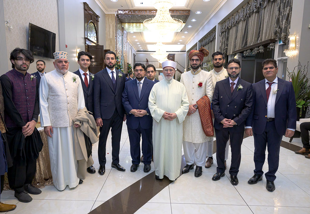 Marriage ceremony of granddaughter of Shaykh ul Islam held in Toronto