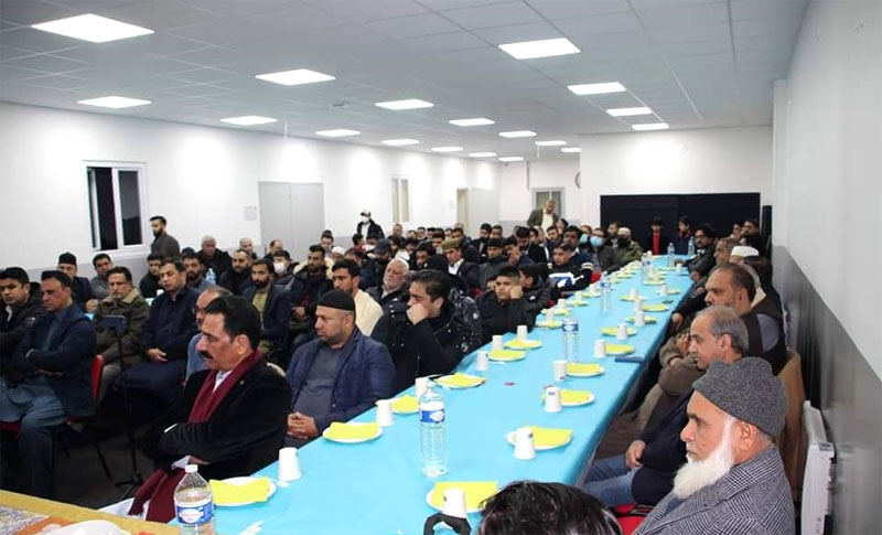 Dinner in honour of Dr Hassan Mohi ud Din Qadri by Minhaj ul Quran France