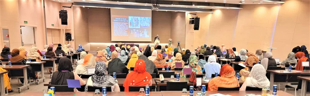 Dr Ghazala Qadri addresses Al-Tarbiyah Camp 2022 in Barcelona Spain