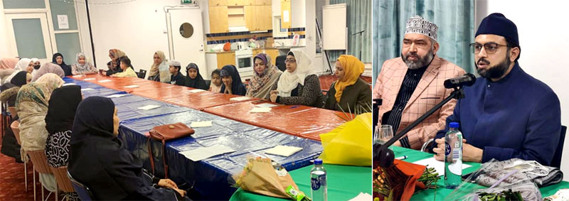 Dr Hassan Mohi-ud-Din Qadri met with the office-holders of Minhaj Women League and Minhaj Sisters League Stockholm Sweden