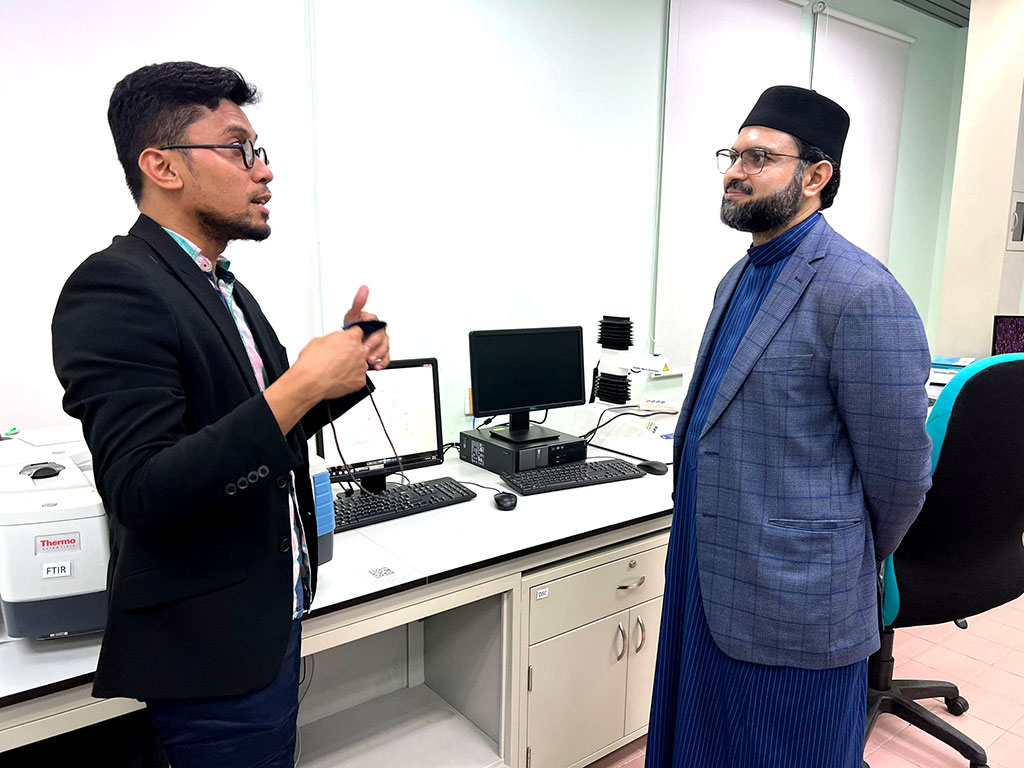 Dr Hassan Mohi-ud-Din Qadri visits International Islamic University of Malaysia