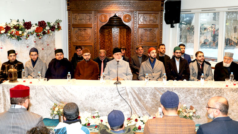 Dr Thair Ul Qadri Meet Minhajiyans