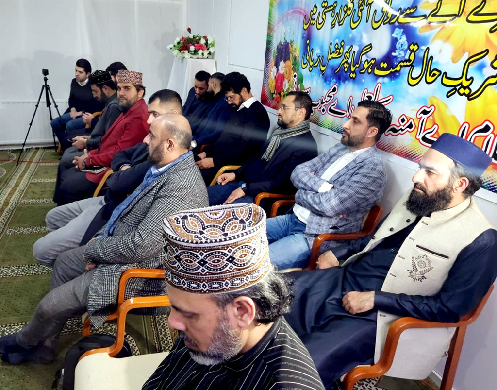 Hammad Mustafa Qadri addressing Milad-e-Mustafa Conference in Malmo-Sweden