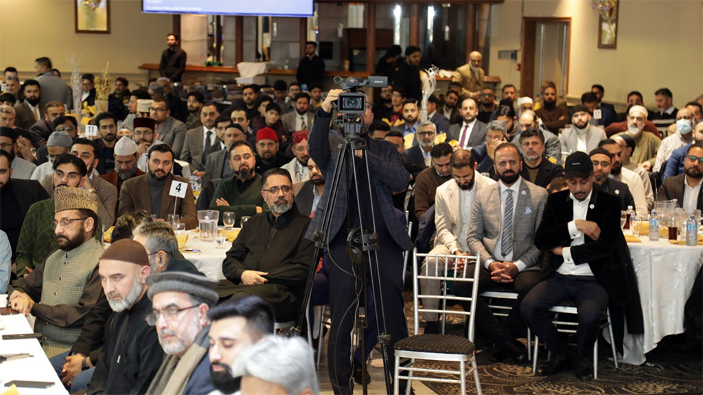 MQI Canada hosts dinner for guests attending marriage ceremony of granddaughter of Dr Tahir ul Qadri