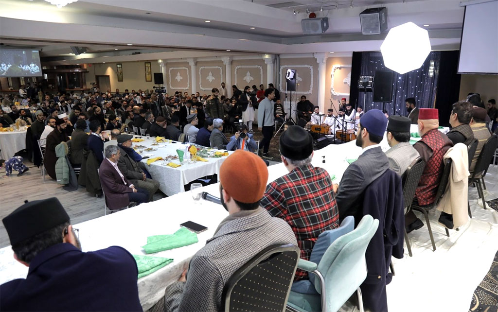 MQI Canada hosts dinner for guests attending marriage ceremony of granddaughter of Dr Tahir ul Qadri