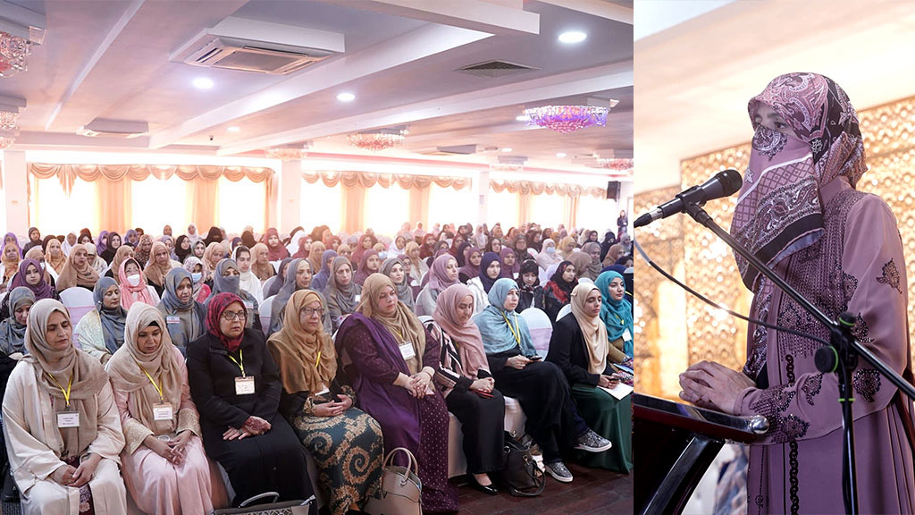 Dr Ghazala Qadri addresses award ceremony in UK