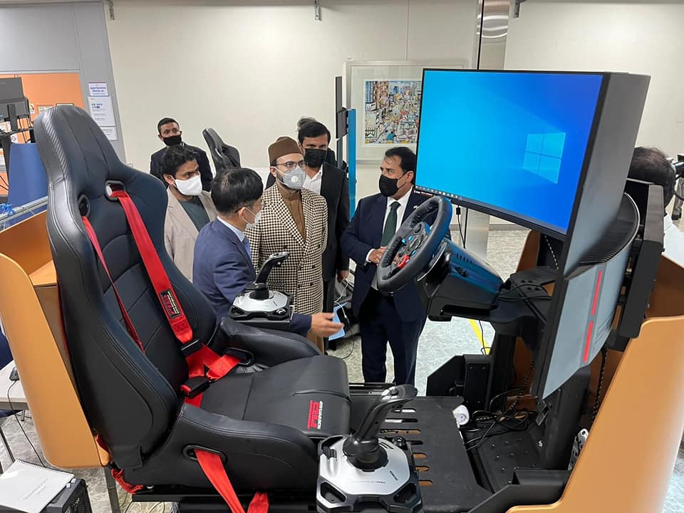 Dr Hassan Mohi ud Din Qadri visits Tech University of Korea Siheung-si