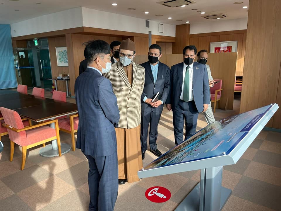 Dr Hassan Mohi ud Din Qadri visits Tech University of Korea Siheung-si