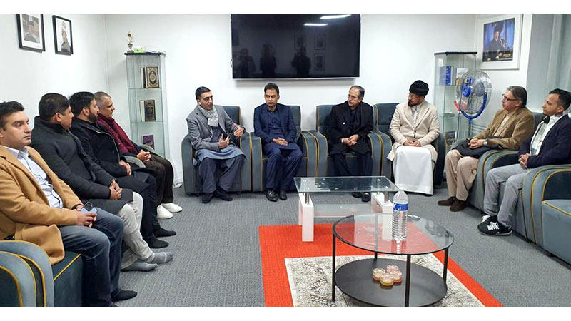 Ambassador of Pakistan Asim Ahmed arrived at Minhaj ul Quran France