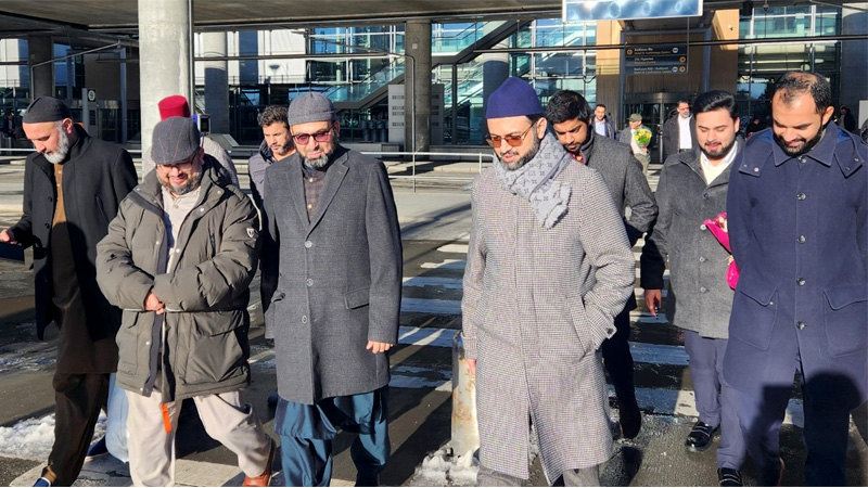 Dr. Hasan Mohiuddin Qadri reached Norway on organizational route