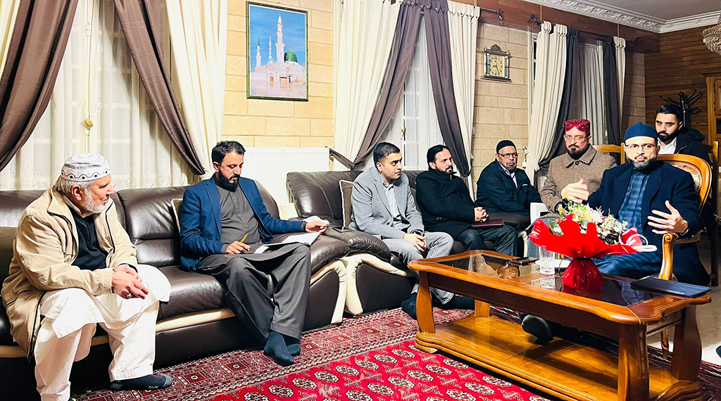 Dr. Hassan Mohiuddin Qadri met the various delegations of MQI France