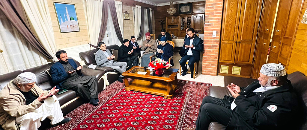 Dr. Hassan Mohiuddin Qadri met the various delegations of MQI France