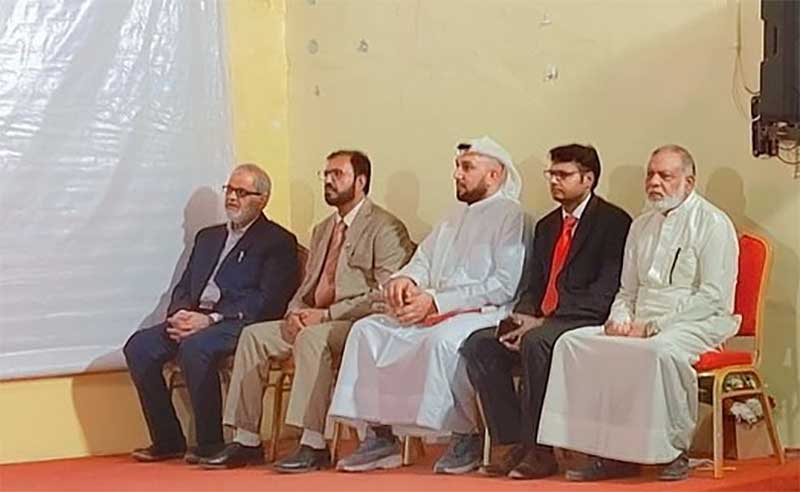 Dr Hassan Qadri addressed seminar organized by Gulf Pakistan School Kuwait