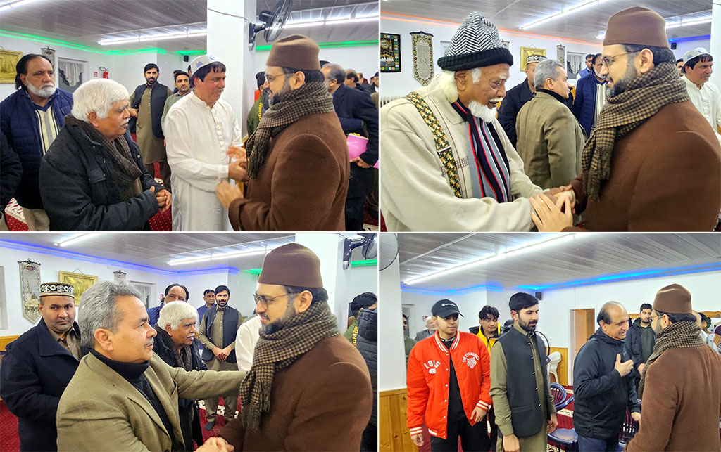 Dr Hassan Mohiuddin Qadri meets different perosanlities in Germany 