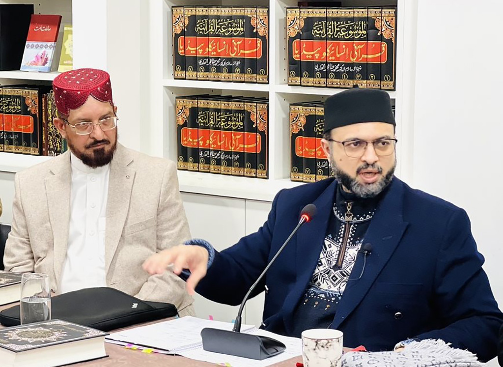 Dr. Hassan Mohiuddin Qadri presided the NEC meeting in France