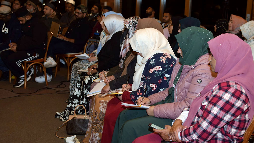 Dr Tahir ul Qadri addressing Al Sohba Camp 2023 organized by Minhaj-ul-Quran Australia -1