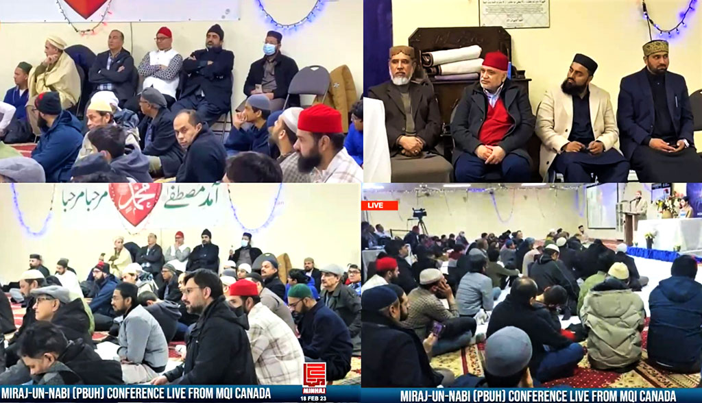 Hammad Mustafa Qadri addresses Miraj-ul-Nabi Conference in Canada