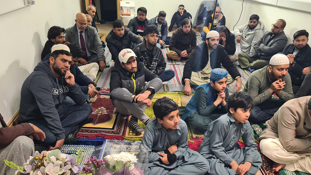 Mehfil-e-Milad in Minhaj ul Quran Dalban Ireland