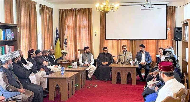 Scholars of Minhaj Europe met with Dr Hassan Qadri