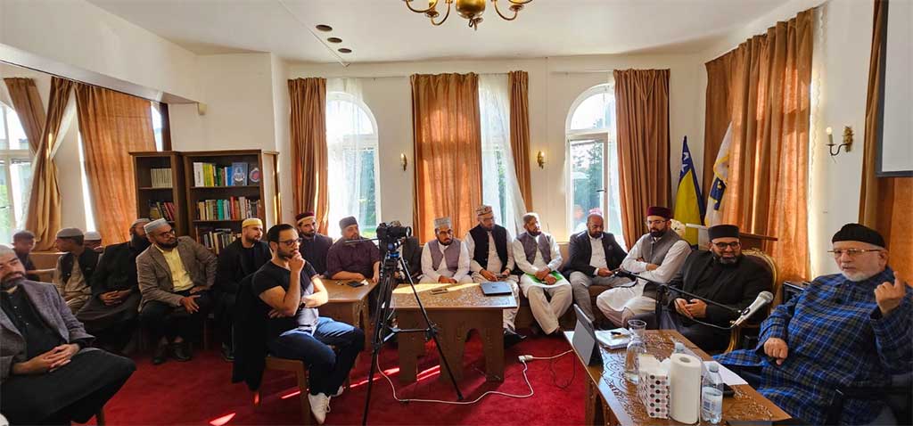 Scholars of Minhaj Europe met with Dr Tahir ul Qadri