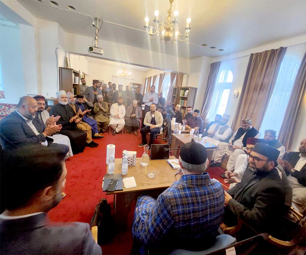 Scholars of Minhaj Europe met with Dr Tahir ul Qadri