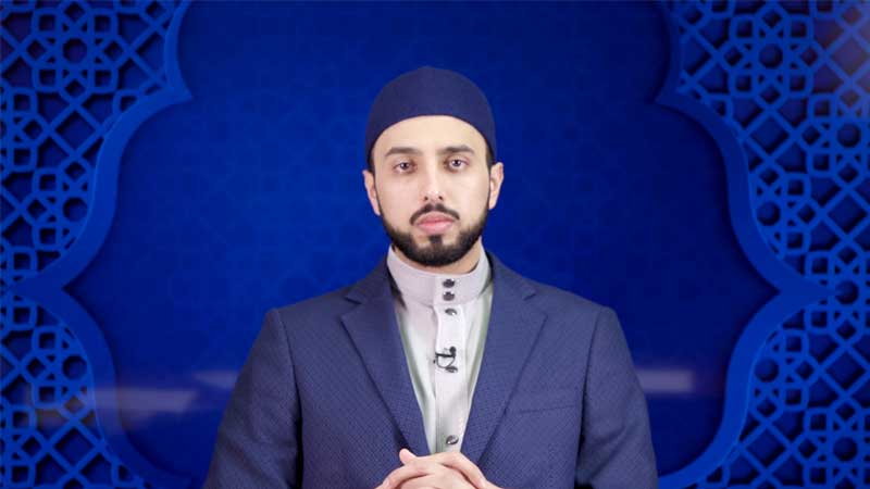 Shaykh Hammad Mustafa Almadni adressing Minhaj Youth Leauge India