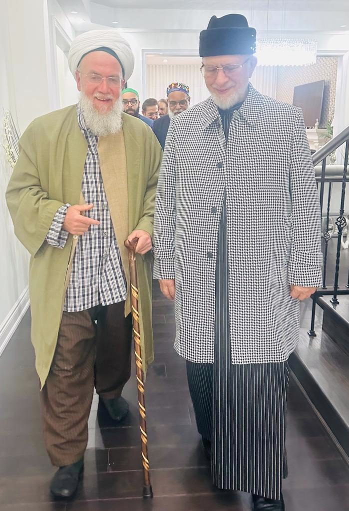 Shaykh Muhammad Adil calls on Dr Muhammad Tahir-ul-Qadri