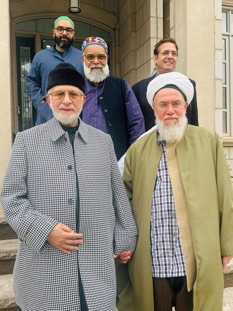 Shaykh Muhammad Adil calls on Dr Muhammad Tahir-ul-Qadri