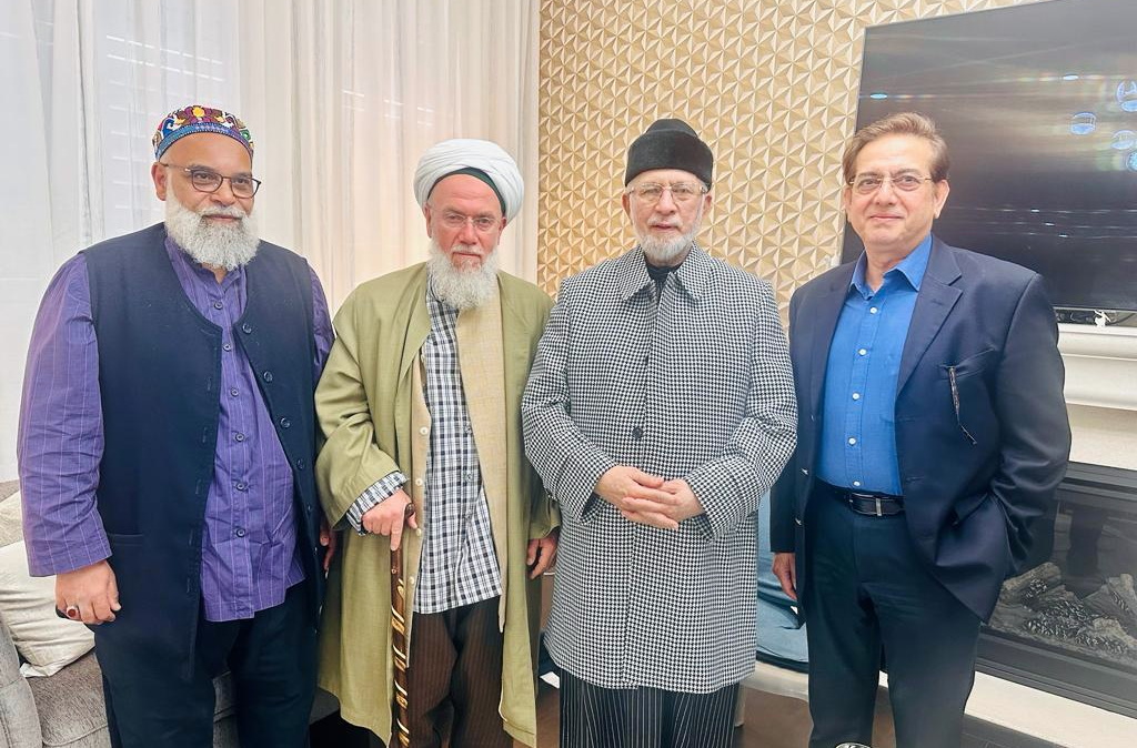 Shaykh Muhammad Adil calls on Dr Muhammad Tahir-ul-Qadri